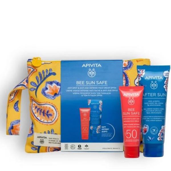 Apivita set after sun anti age spf 50
